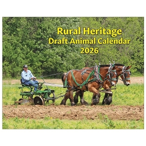2026 Rural Heritage Calendar - Draft Horse